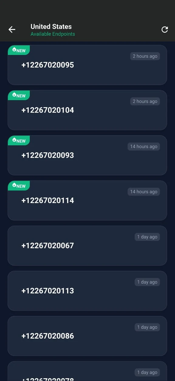 Private Number: Burner SMS screenshot